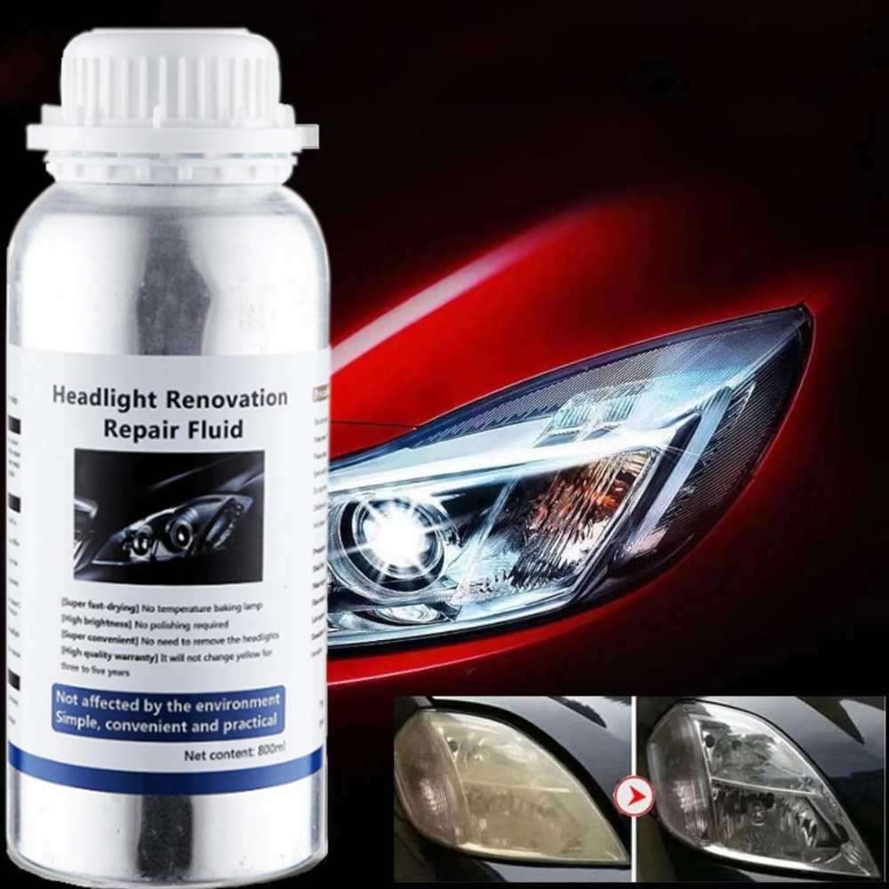 Effektiv Genopfyldning til Bilforlygter - 800 ml