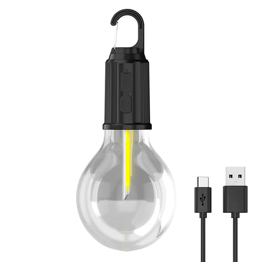Kraftfuld og Let LED Campinglampe med Genopladelig Funktion