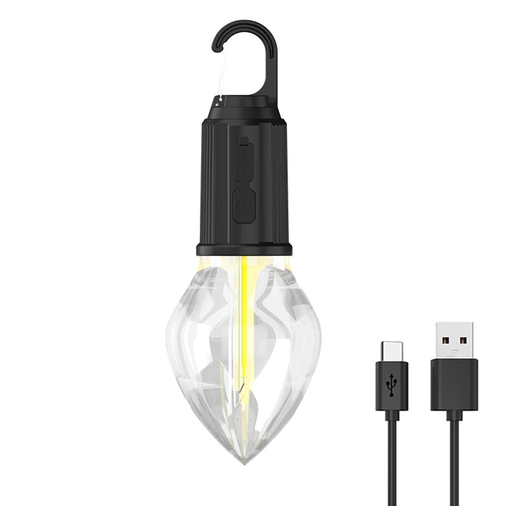 Kraftfuld og Let LED Campinglampe med Genopladelig Funktion
