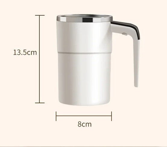 Selvrørende Kaffekrus med Temperaturvisning - Praktisk & Smart