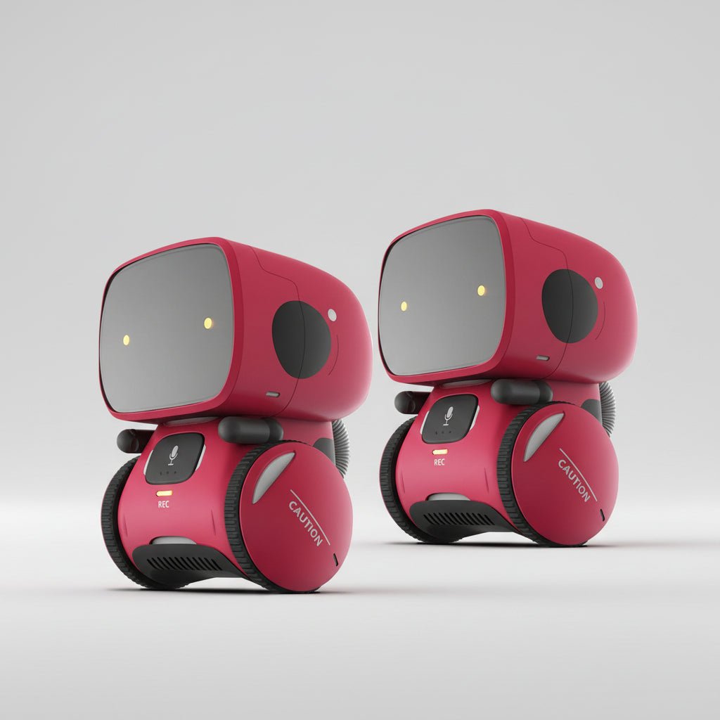 Interaktiva STEM Robotleksaker med Röstaktivering för Barn