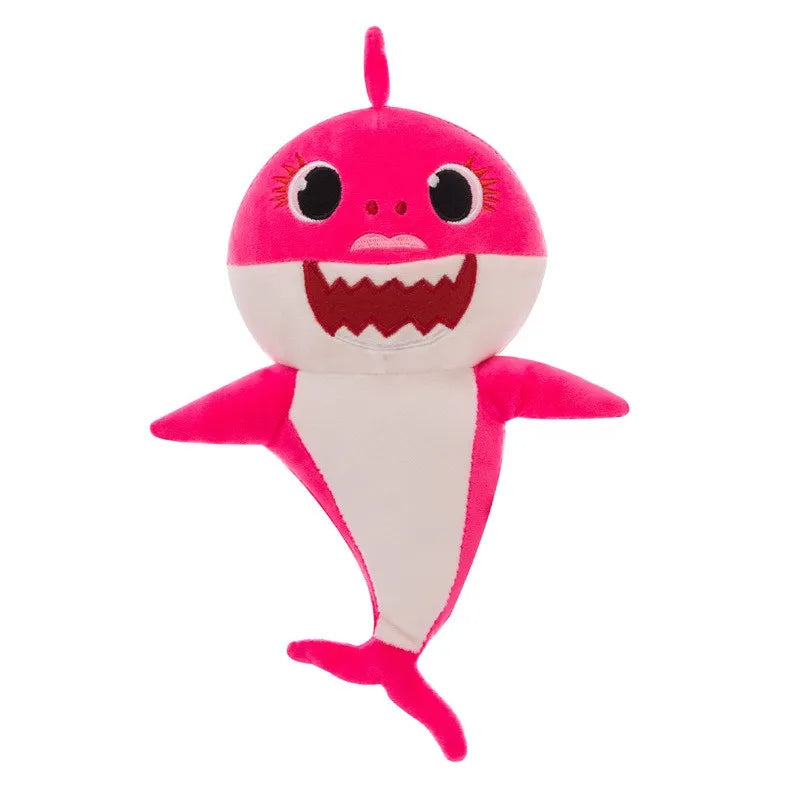 Plush Shark Toy with Lights and Music