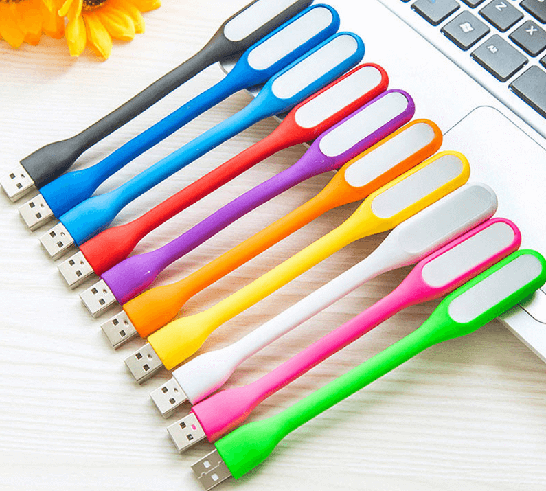 10stk Fleksibel USB Led Lys