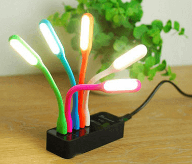 10stk Fleksibel USB Led Lys