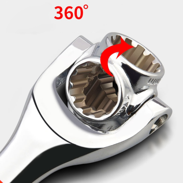 360 Universel Socket Reparationsnøgle Værktøj