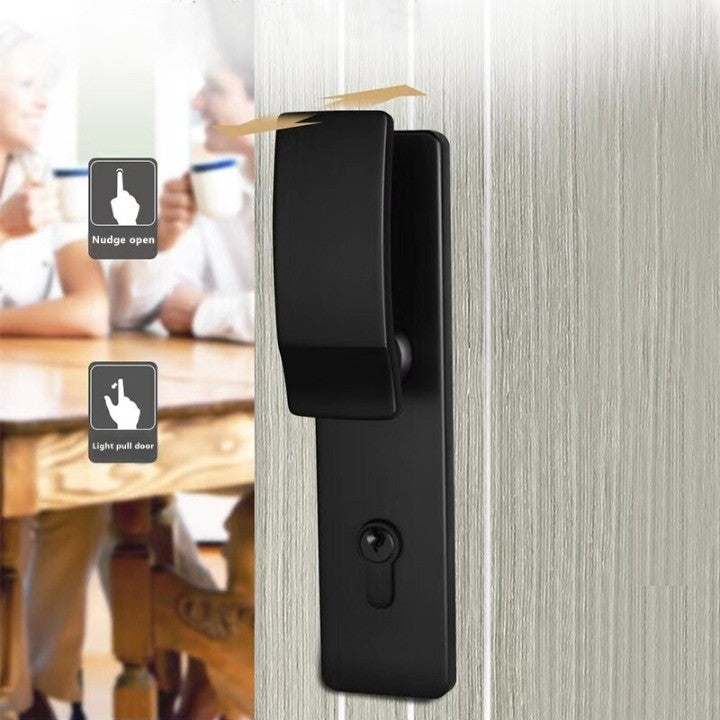 Modernt dörrhandtag med lås i lyxig design