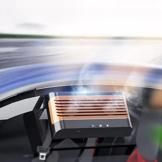 Luftrensningssystem Solcelledrevet Bilventilator