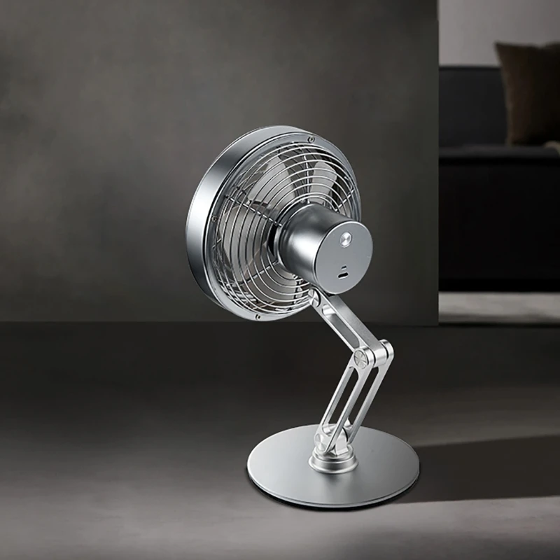 Højdejusterbar stand kompakt turbo mini skrivebordsblæser