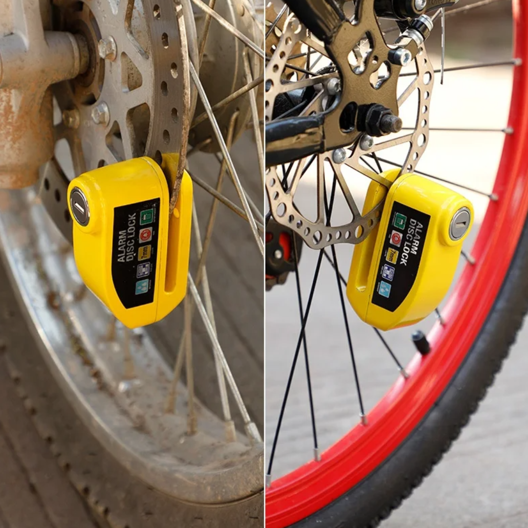 Tyverisikring Aluminium Skivebremse Alarmlås