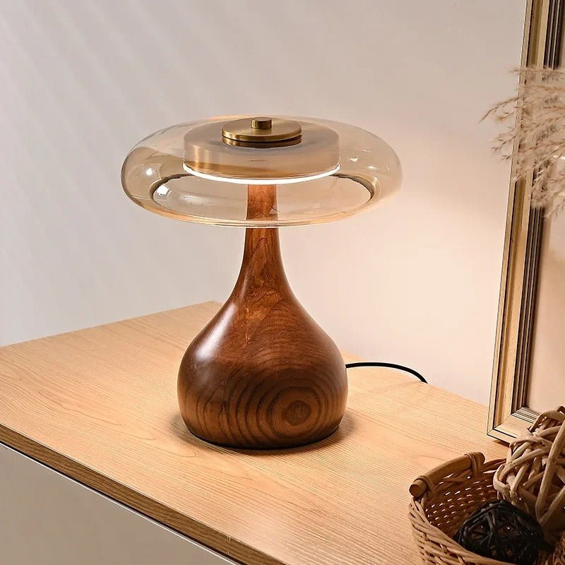 Elegant Retrobordslampa i japansk stil - Skapa myskänsla