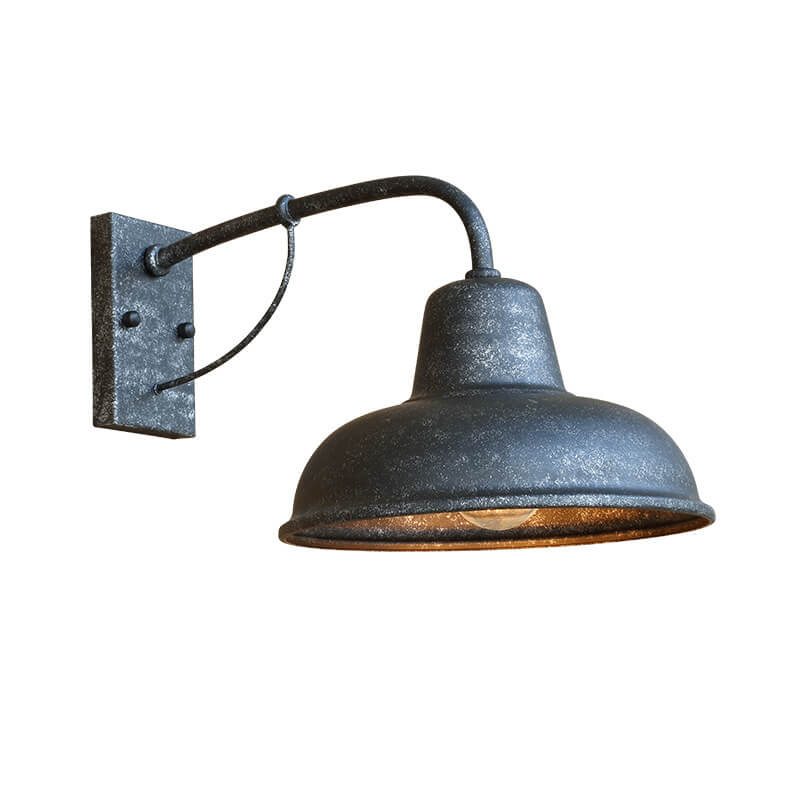 Rustik Utomhus Vägglampa i Järn – Vintagestil och Hållbarhet
