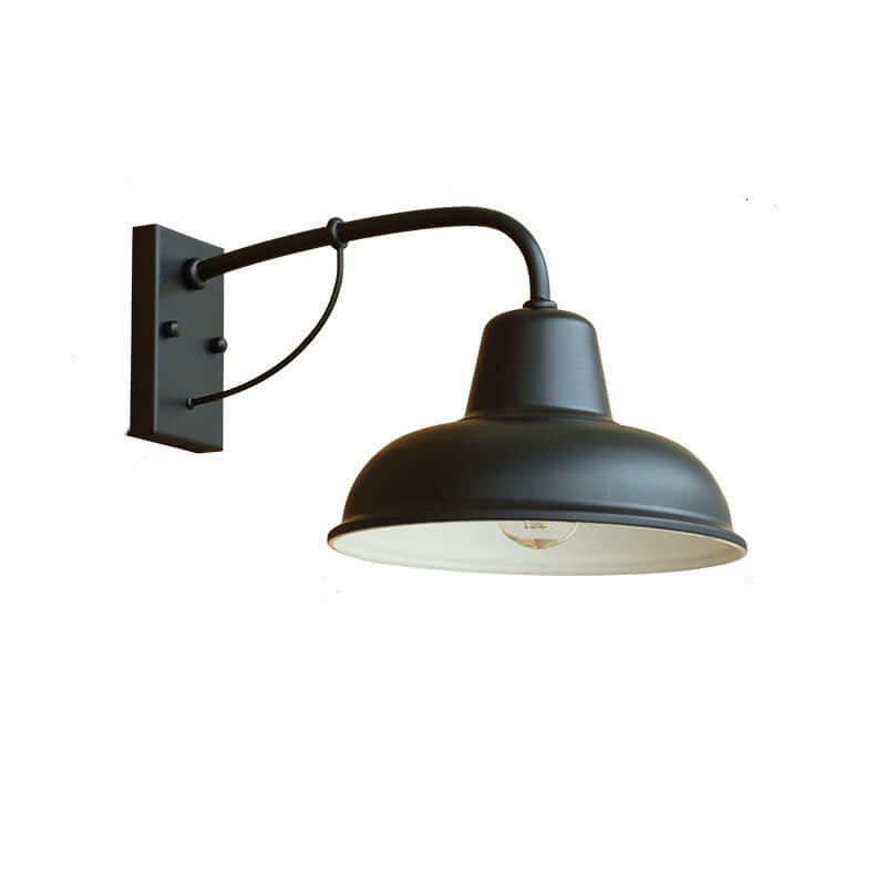 Rustik Utomhus Vägglampa i Järn – Vintagestil och Hållbarhet