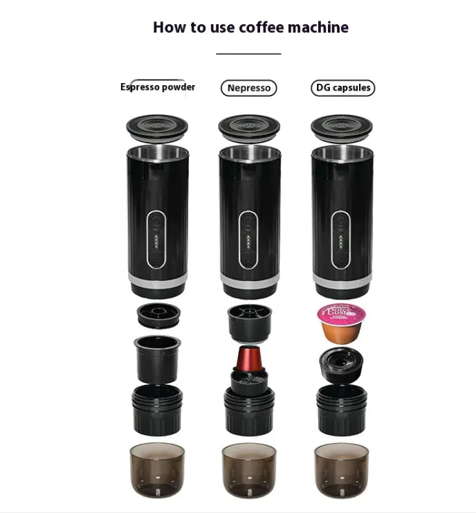 Bærbar Kaffemaskine