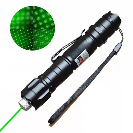 Uppladdningsbar Grön Laserpekare med Lång Räckvidd