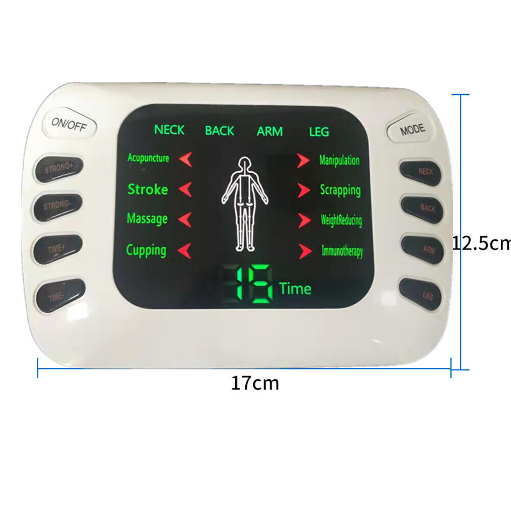 Elektrisk massageapparat med 24 funktioner för smärtlindring