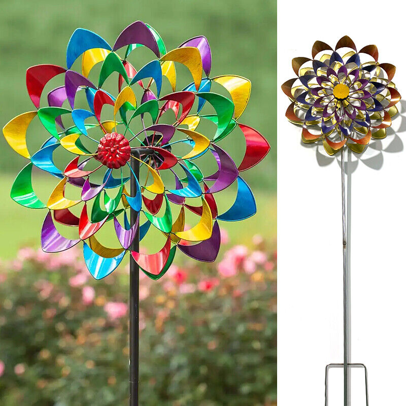 Blommor Vindmölla – Handgjord med magisk design