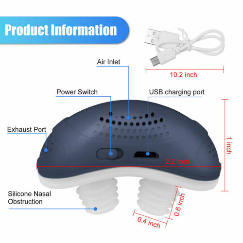 Resemaskin för behandling av sömnapné och snarkning - mikro CPAP