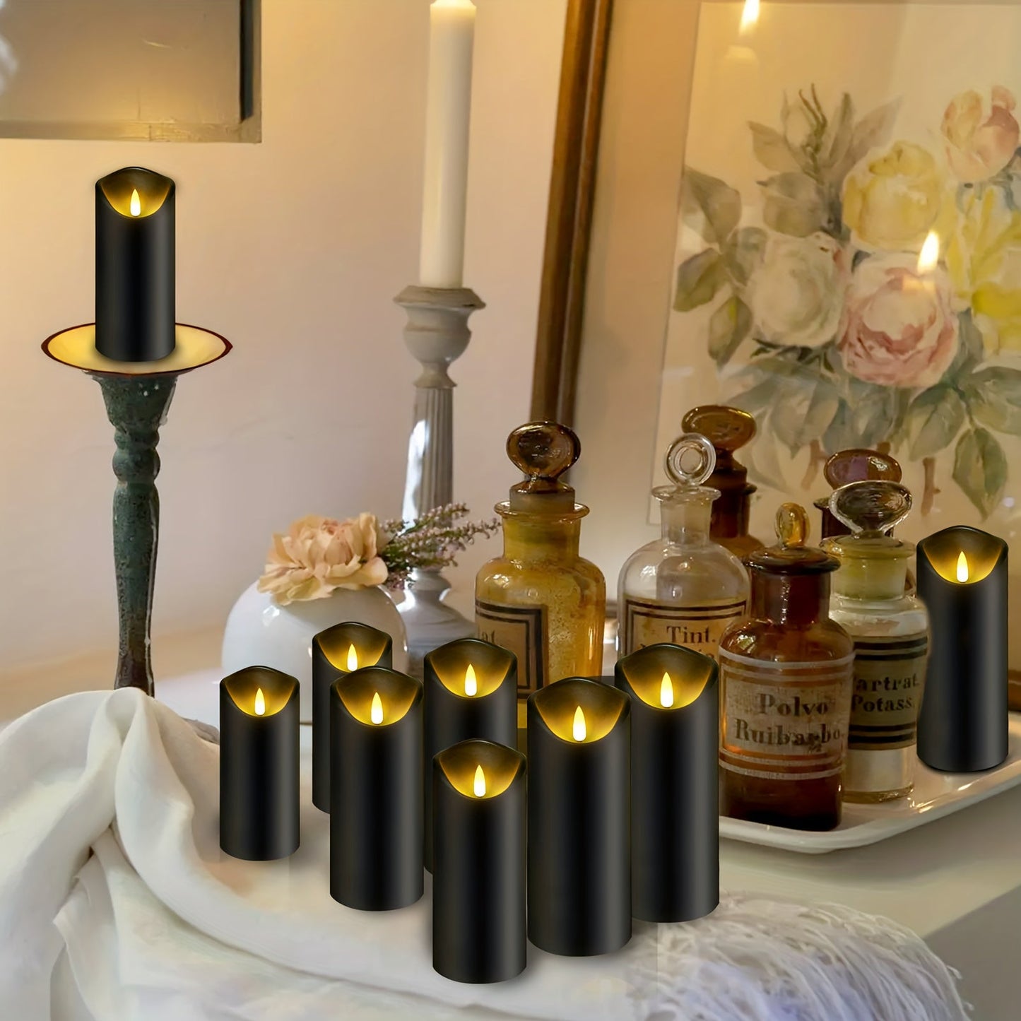 Sikre & Stilfulde LED Lys i Sort til Hjemmebelysning