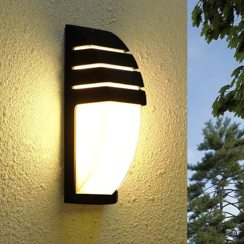 Energibesparende LED-udendørslampe med moderne design