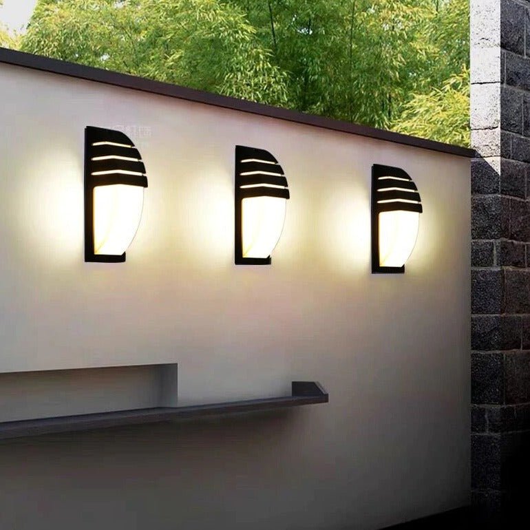 Energibesparende LED-udendørslampe med moderne design