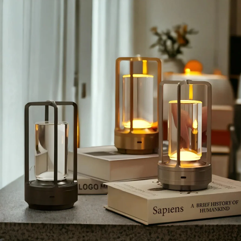 Trådlös LED-bordslampa – elegant skandinavisk design