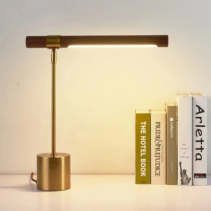 Stilren bordslampa i minimalistisk design - Perfekt belysning