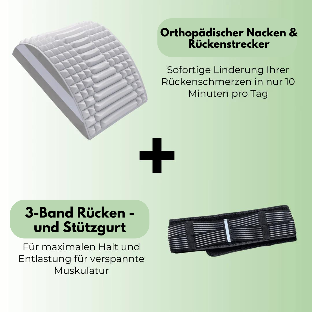Rygbælte med støtte – Tripel støtte