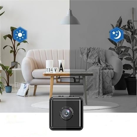 SmartGuard – Trådlös 1080p Säkerhetskamera för Inomhus- och Utomhusövervakning
