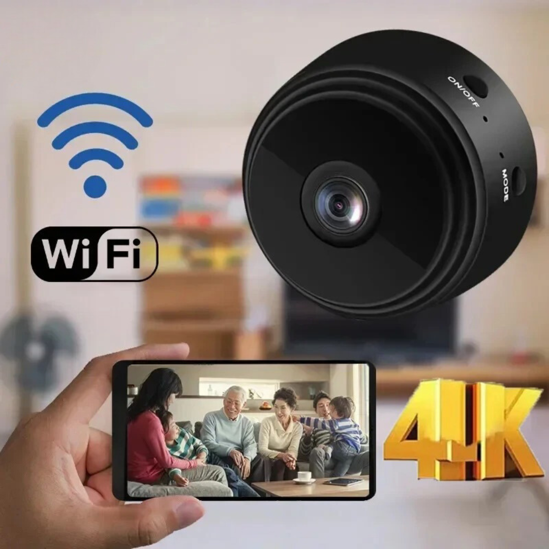 Kompakt HD WiFi overvågningskamera