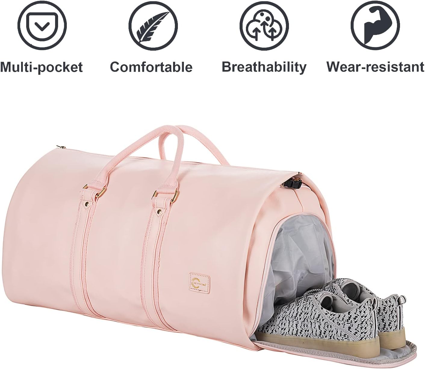 Smart resväska i vattenavvisande PU – perfekt för weekendresan