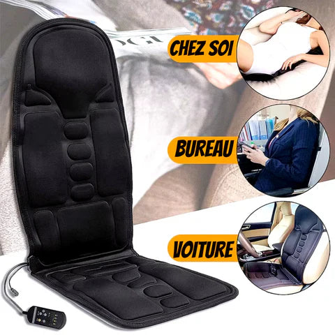 Shiatsu Massagekudde med Värme - Bekvämt Hemma och i Bilen