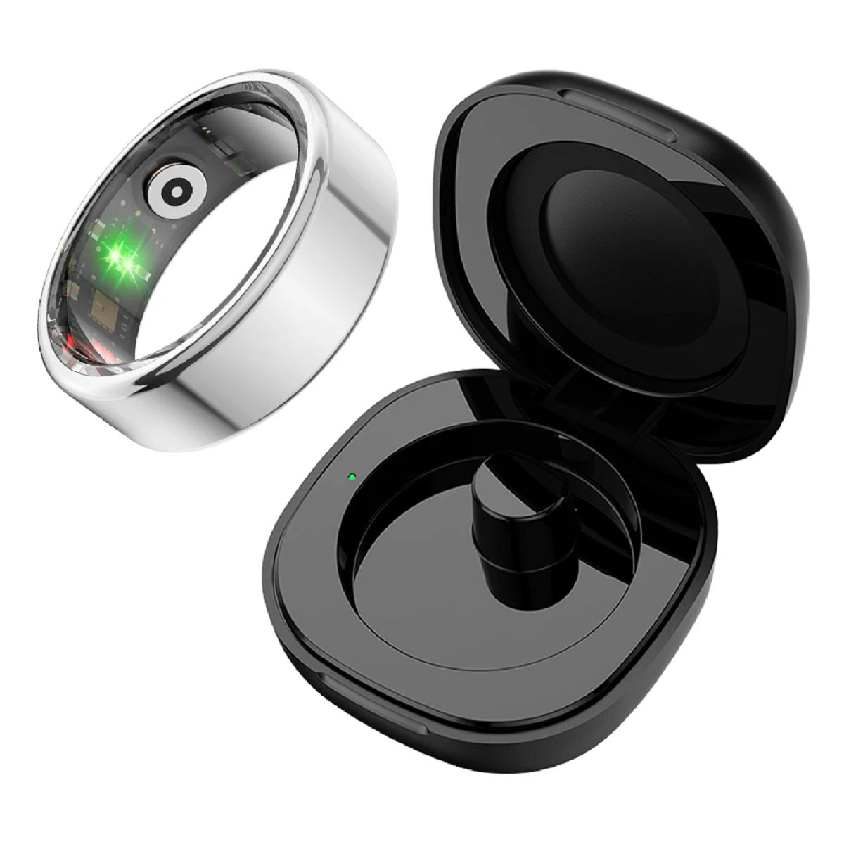 Elegant hälso-ring med lång batteritid och vattentålighet