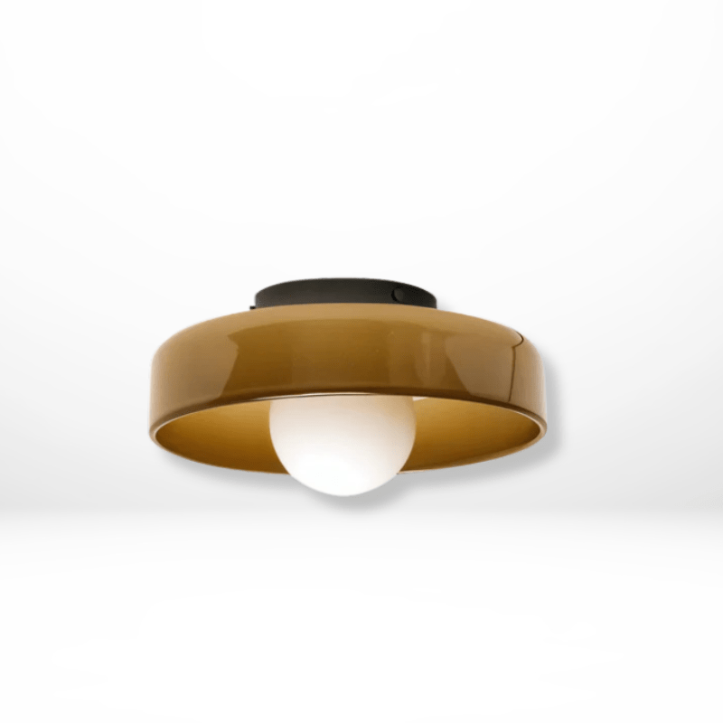 Elegant taklampa i glas för skandinavisk belysning