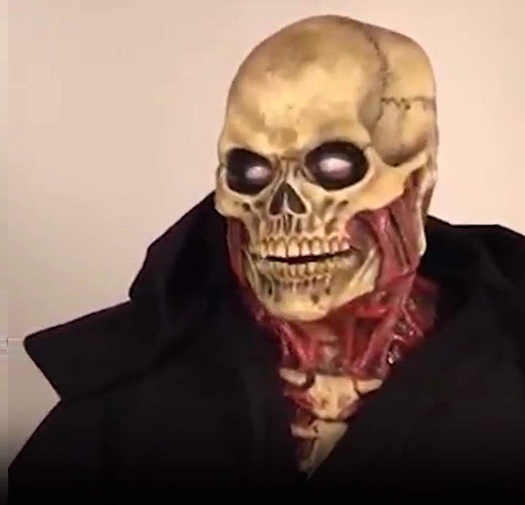 Skræmmende Dødningehoved Maske | Klar til en tidlig Halloween