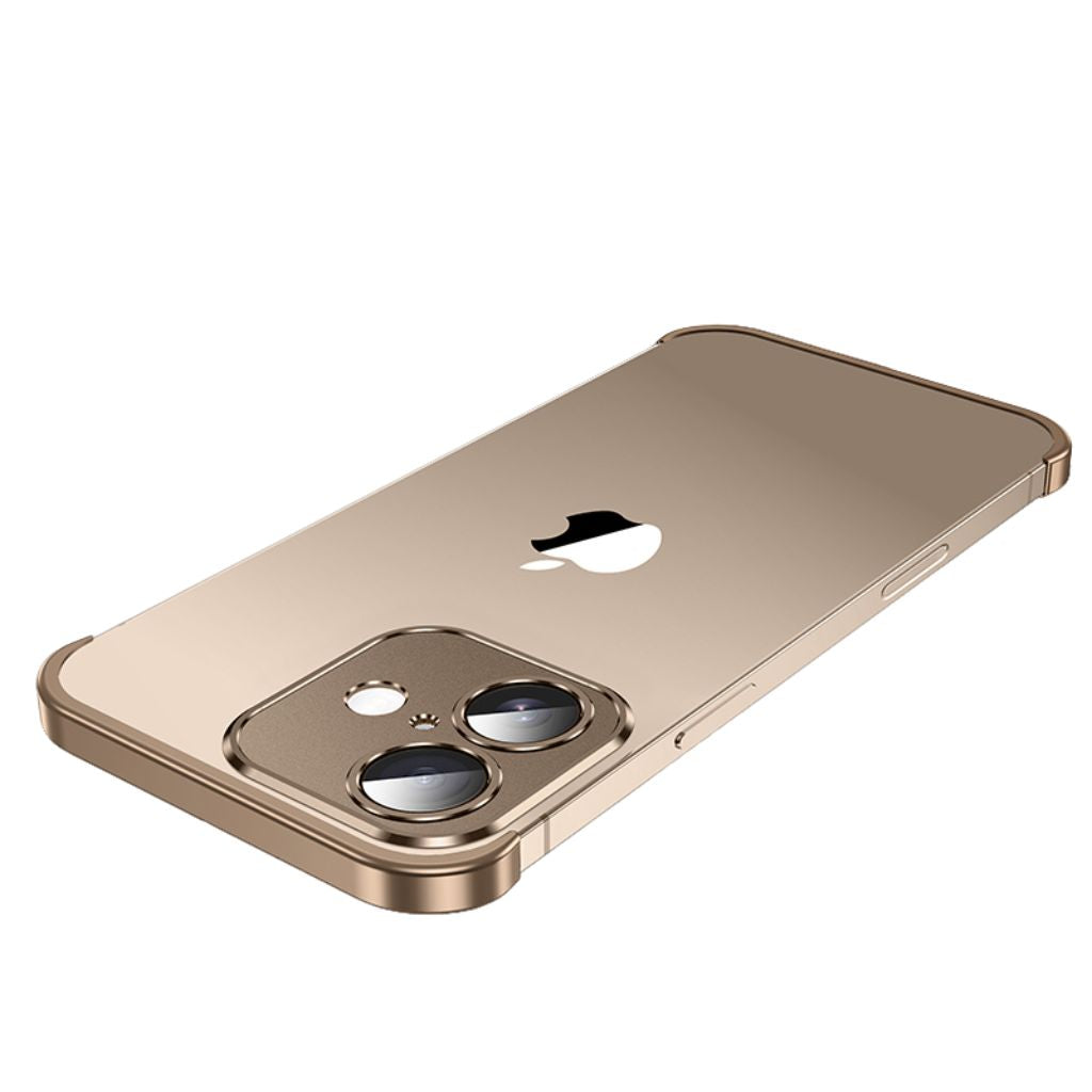Slankt och minimalistiskt metallskydd för smartphone