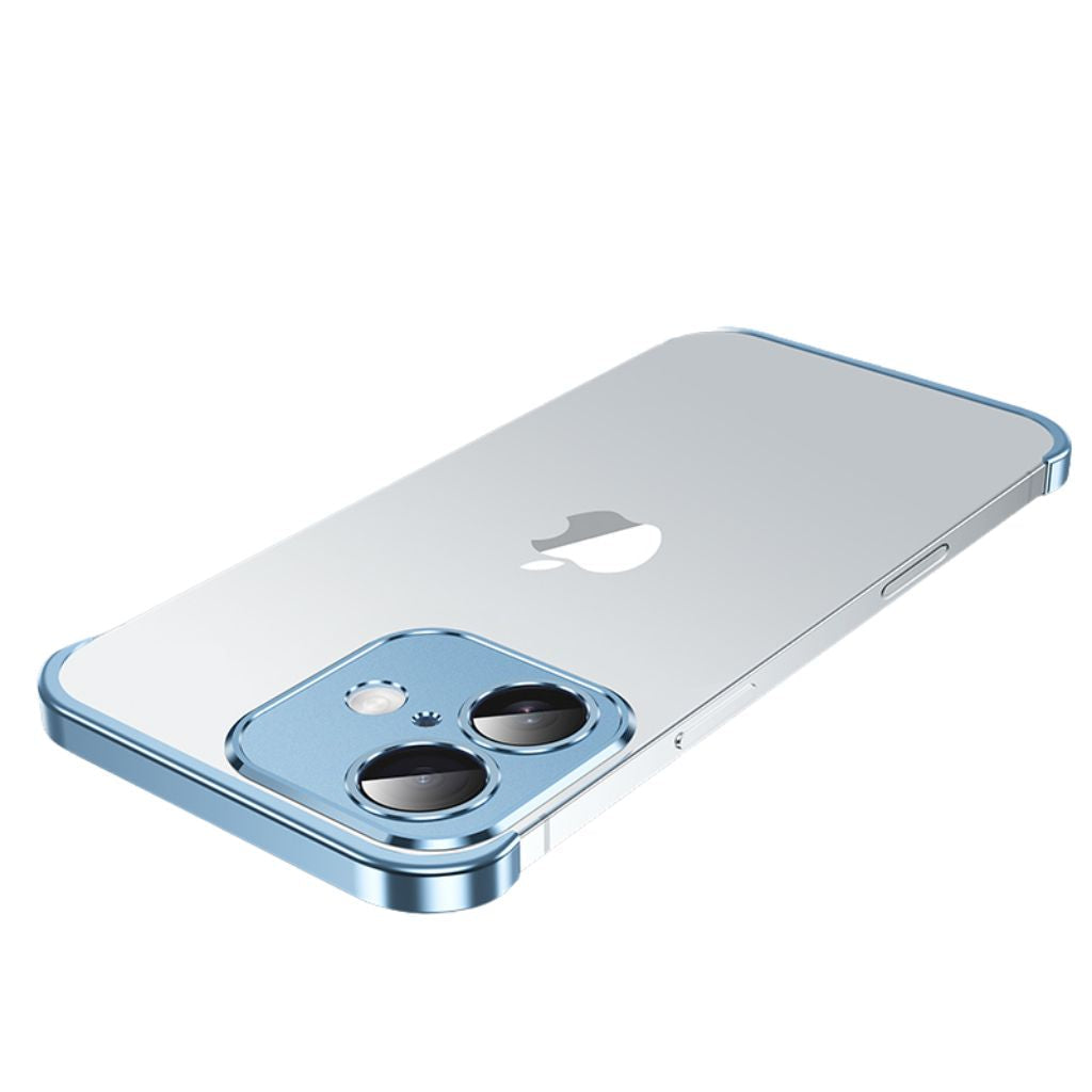 Slankt och minimalistiskt metallskydd för smartphone