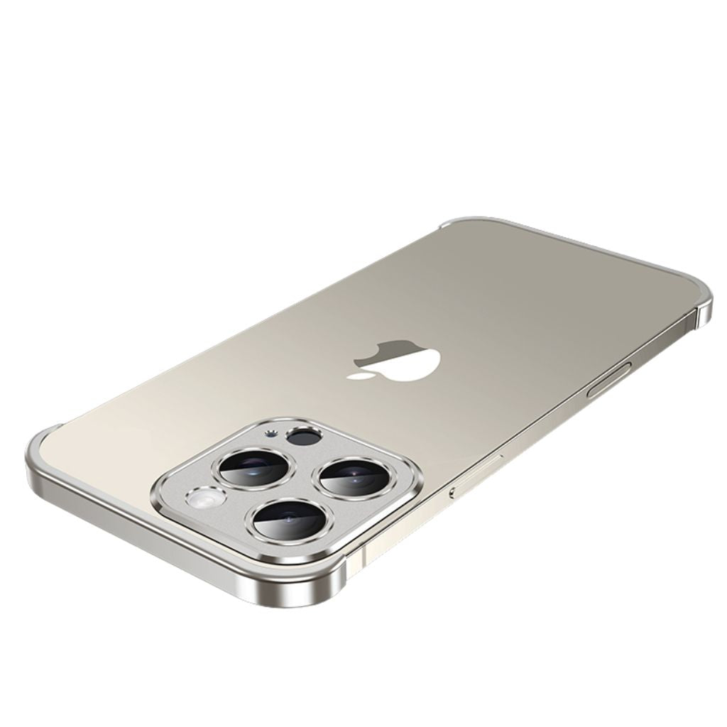 Slankt och minimalistiskt metallskydd för smartphone