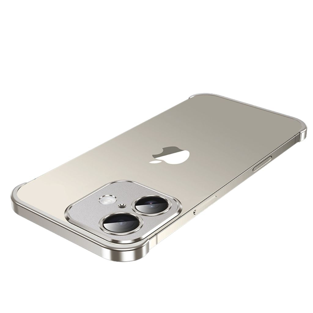 Slankt och minimalistiskt metallskydd för smartphone