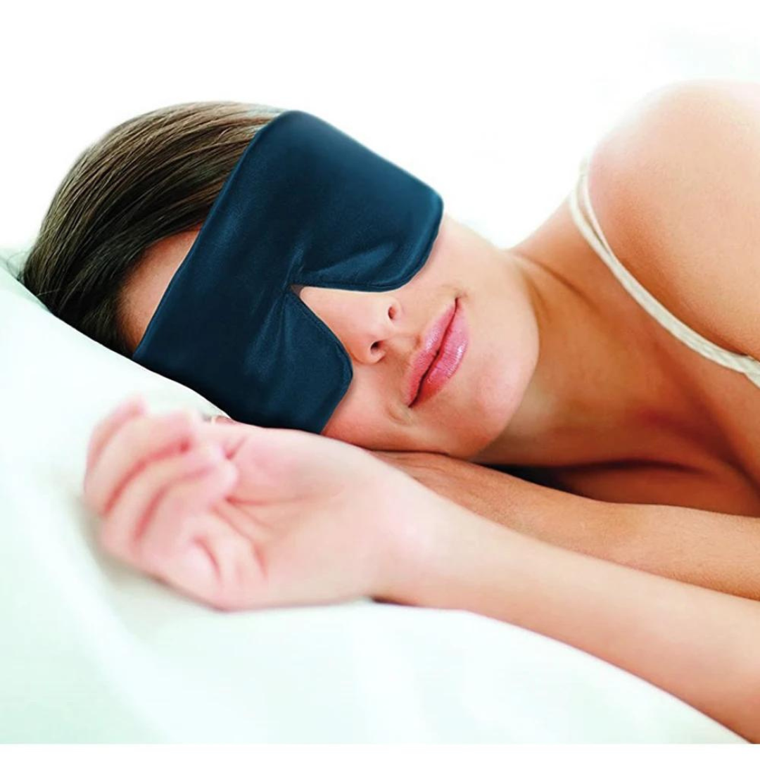 Sovmask i silke - Lyxig sovmask