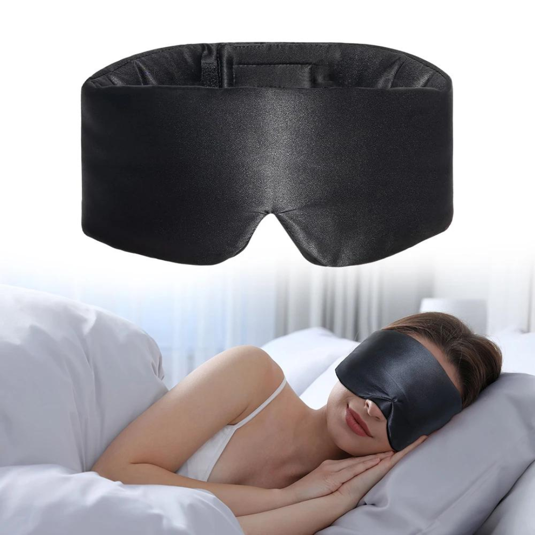 Sovmask i silke - Lyxig sovmask