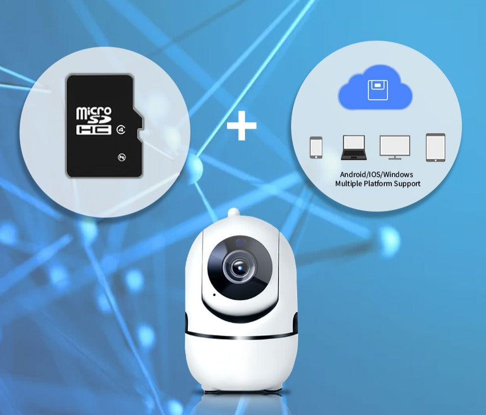 Trådløst Babyalarm Kamera med Nattesyn og To-vejs Lyd