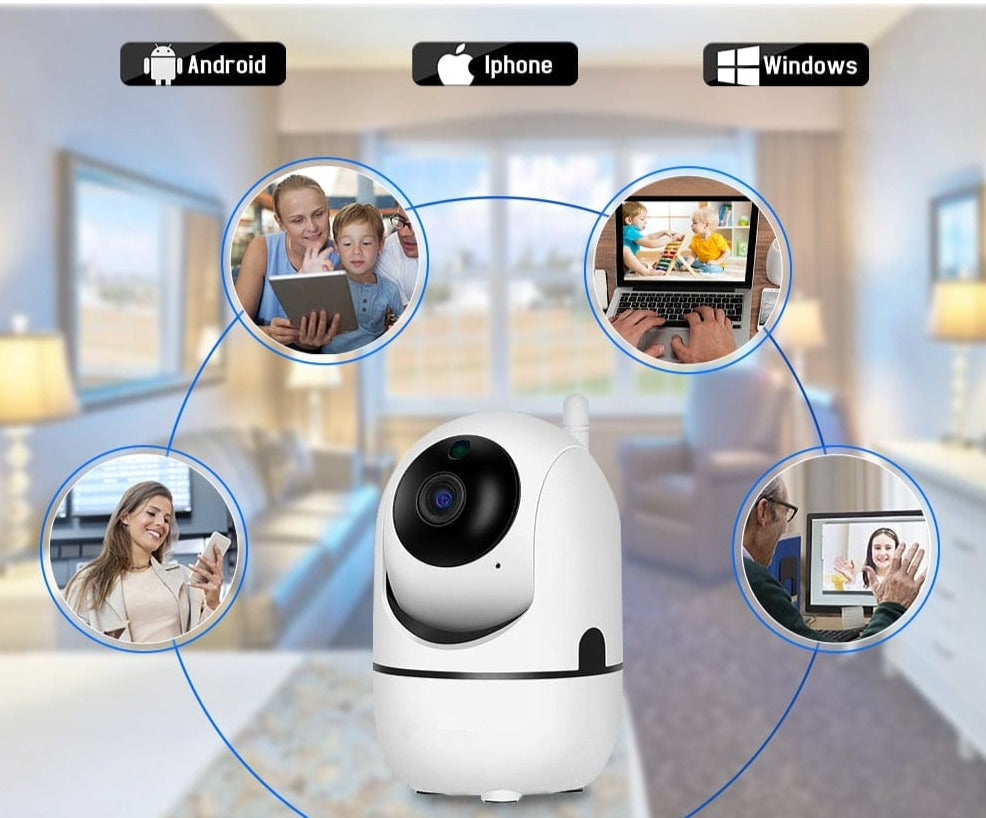 Trådløst Babyalarm Kamera med Nattesyn og To-vejs Lyd