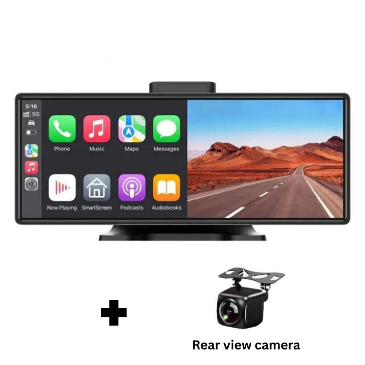 Smartskärm 10.25” – Trådlös CarPlay & Android Auto