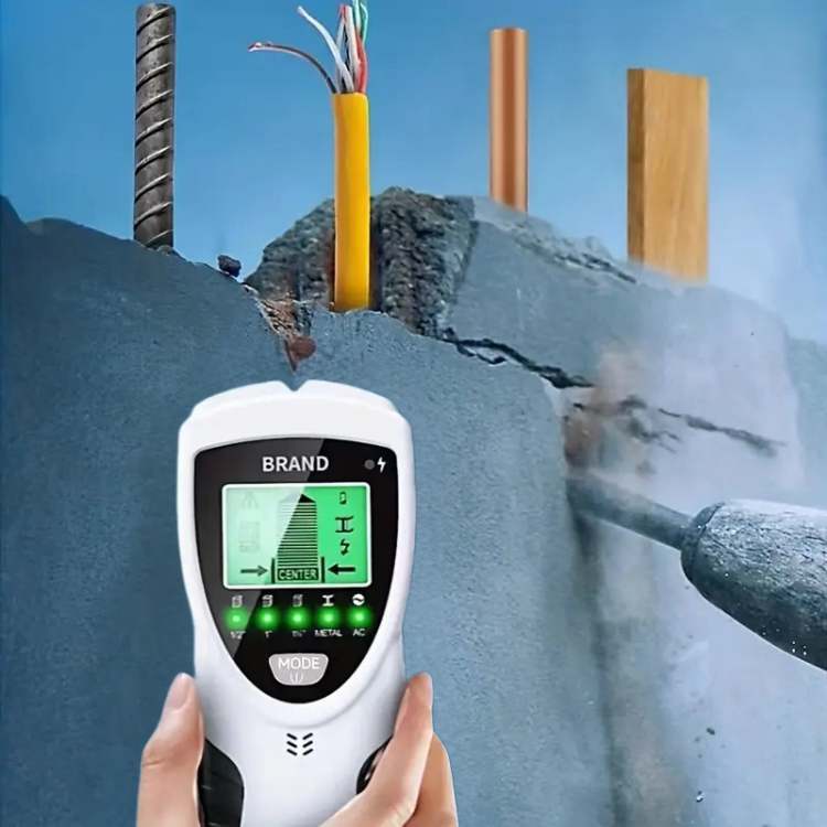 5-i-1 Väggdetektor med smart teknik