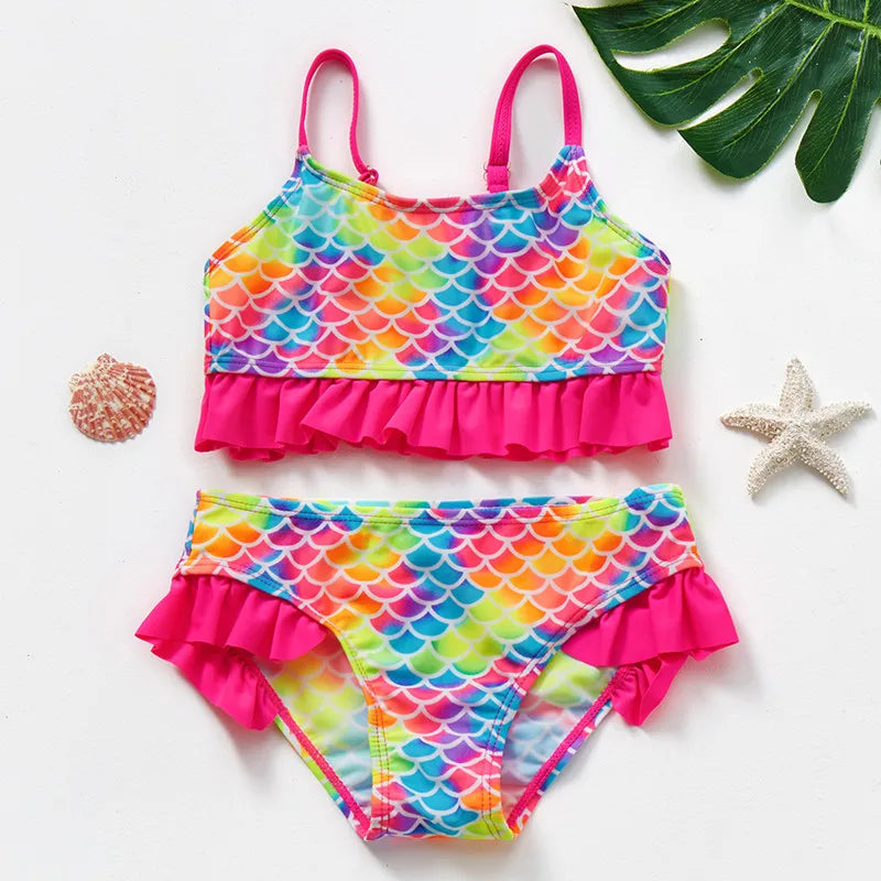 Mini Bikini Sæt til Børn - Hurtig Tørring Fashion