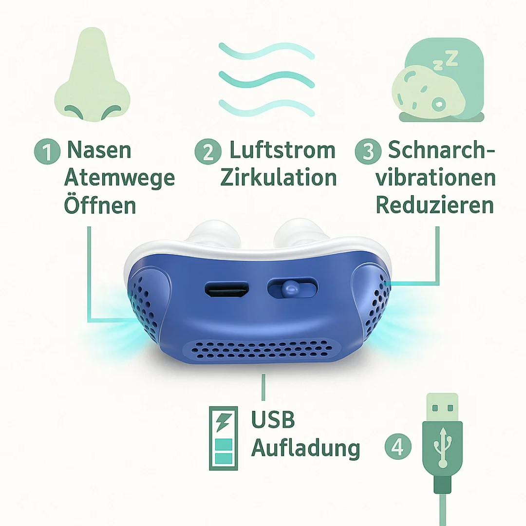 SleepSecure | Bärbar enhet för apnédiagnostik och snarkdämpning