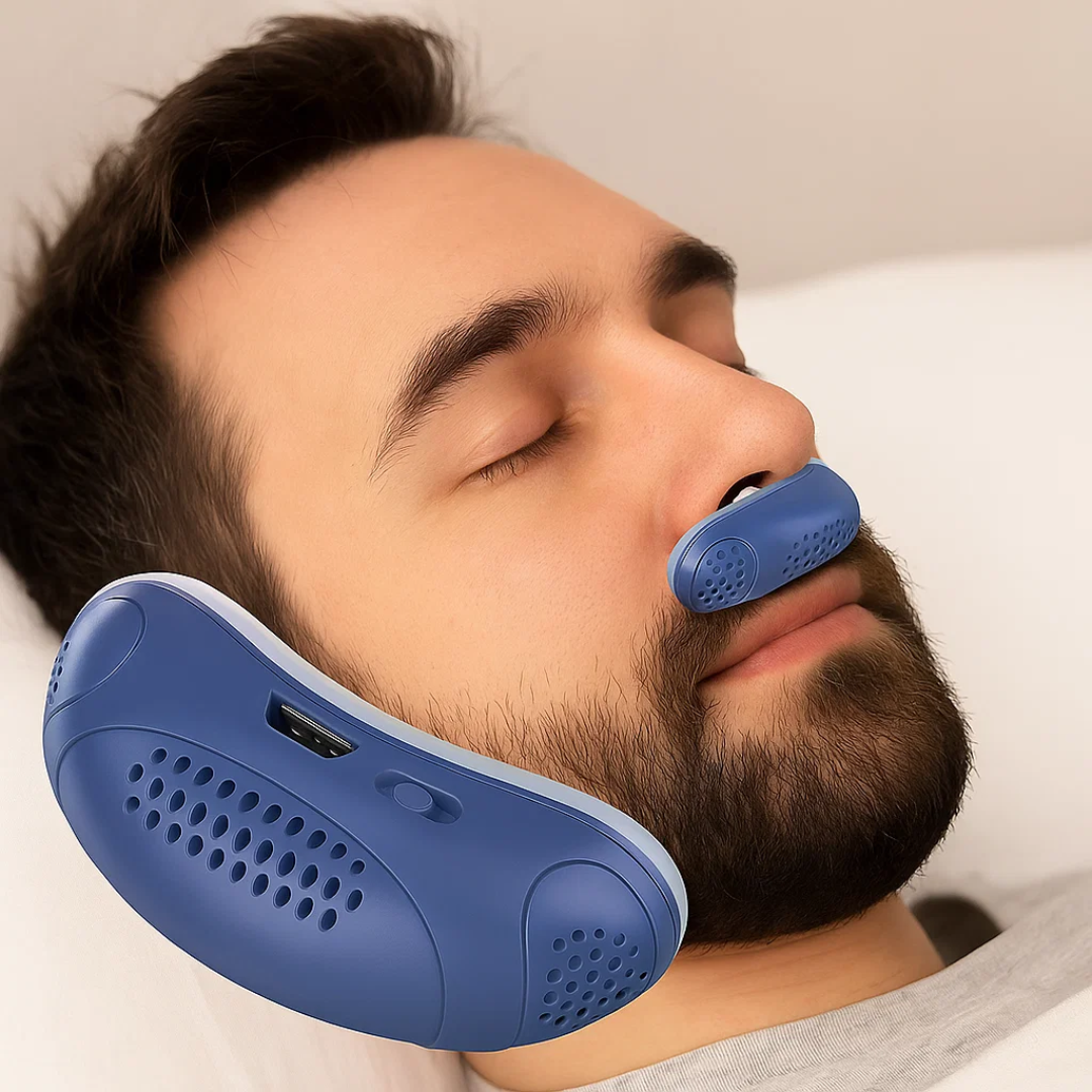 SleepSecure | Bärbar enhet för apnédiagnostik och snarkdämpning