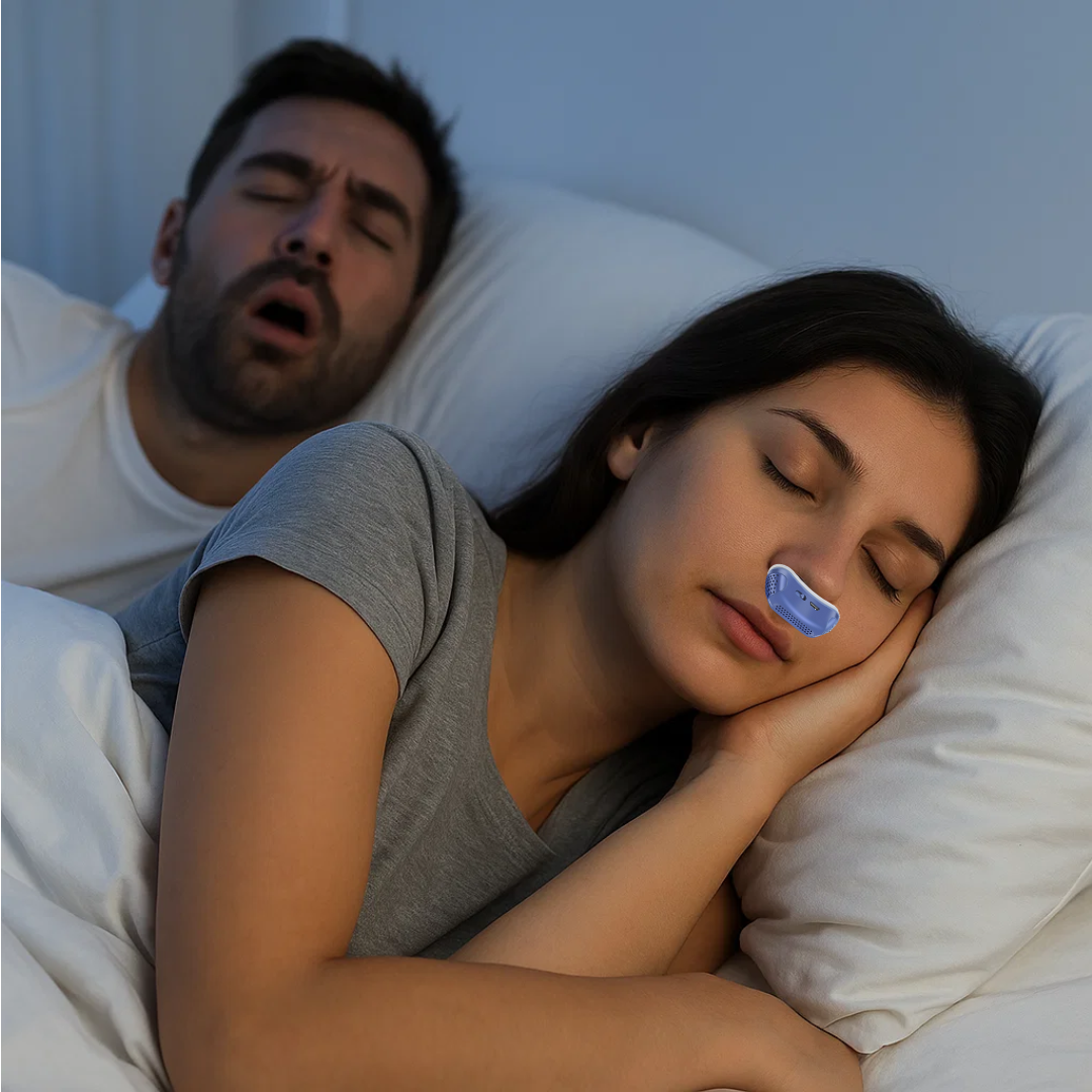 SleepSecure | Bärbar enhet för apnédiagnostik och snarkdämpning