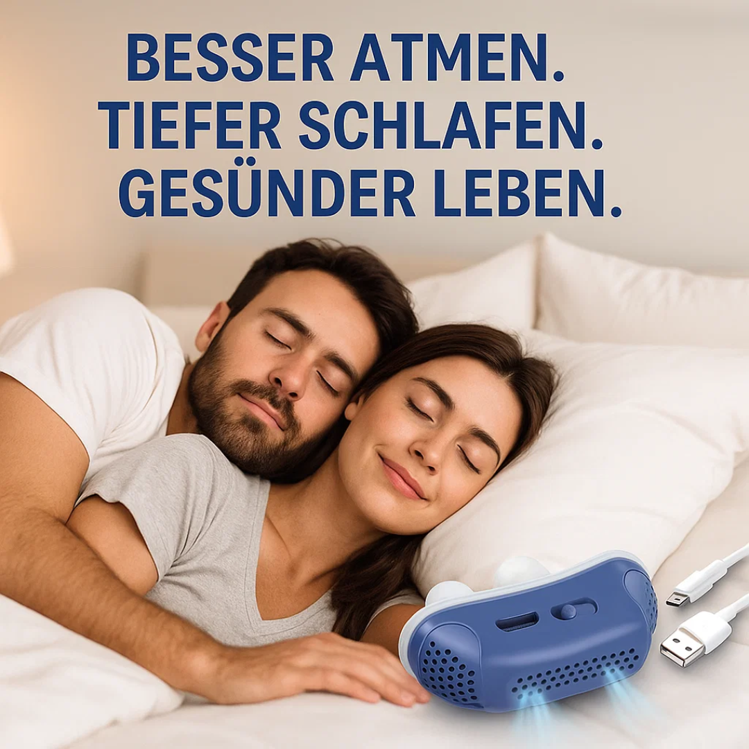 SleepSecure | Bärbar enhet för apnédiagnostik och snarkdämpning