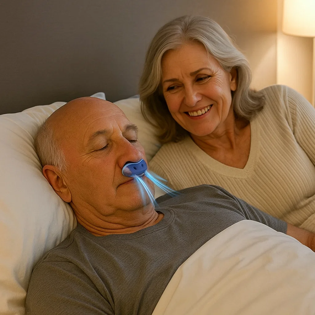 SleepSecure | Bärbar enhet för apnédiagnostik och snarkdämpning
